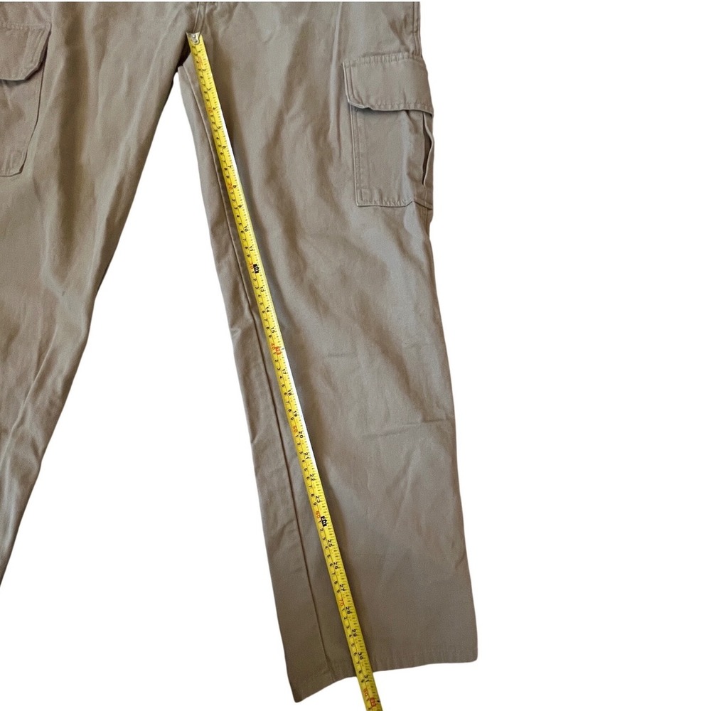 Tyndale FR Cargo Pants Men 40x32 Tan Khaki Flame Resistant NFPA 2112 CAT 2 K215T - Picture 3 of 8